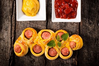 Pletenica sa hrenovkama